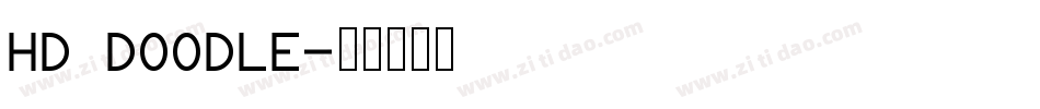 HD DOODLE字体转换